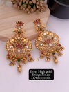 2 Earrings Brass High Gold Jumka Butti Wholesale Price In Surat
